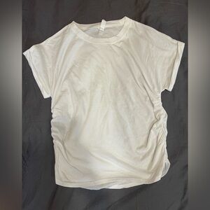Zella Classic White Cotton Tee